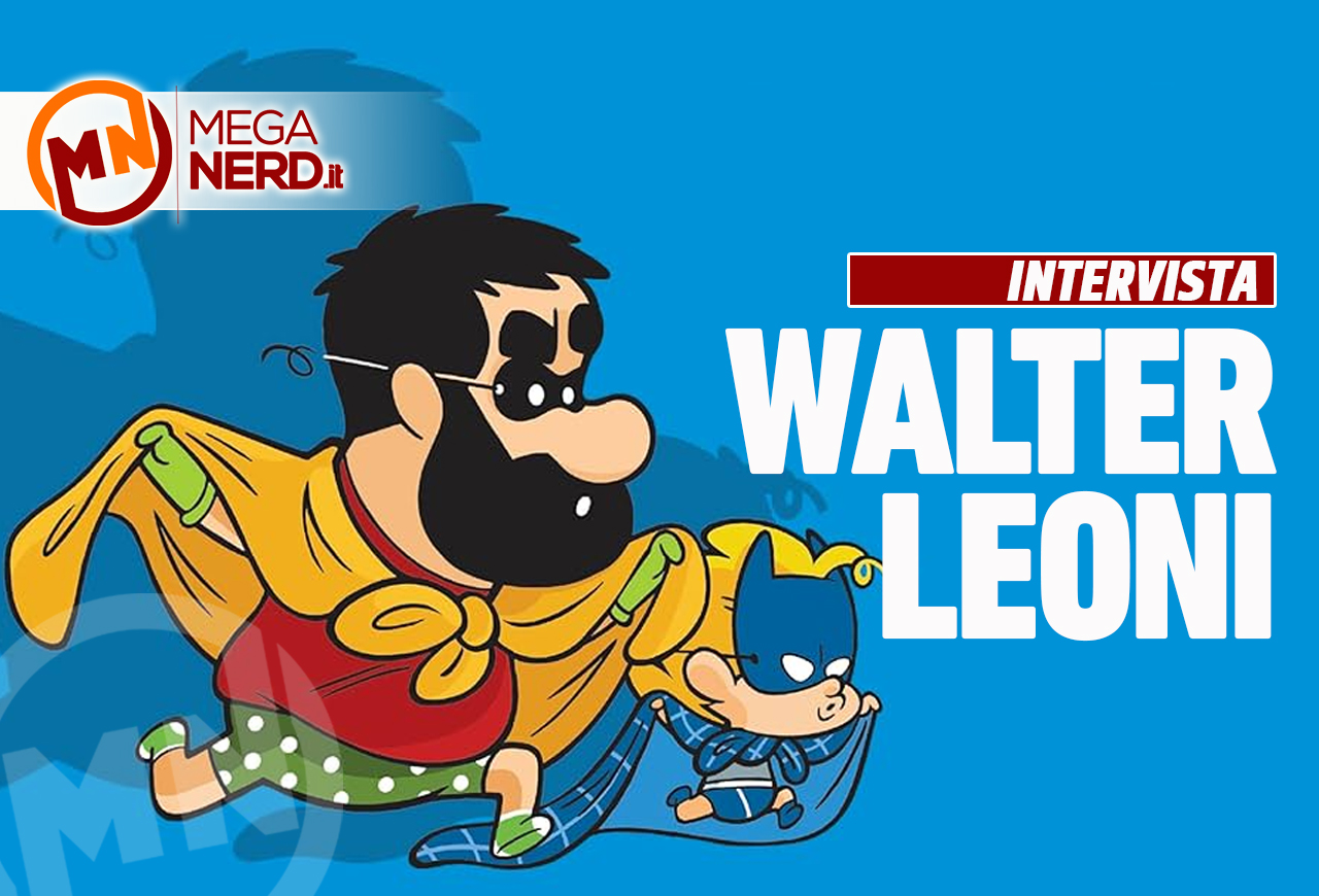 Walter Leoni, un babbo fumettista tra ansie e (dolci) risate