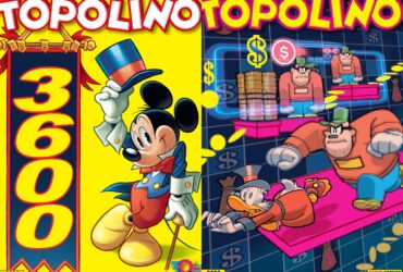 Topolino 3600 – Cover celebrativa e variant per Milan Games Week & Cartoomics