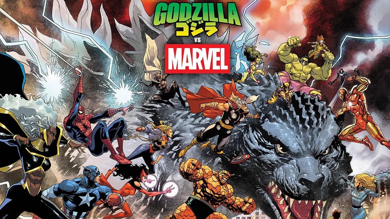 Godzilla vs. Marvel - Annunciata la miniserie evento