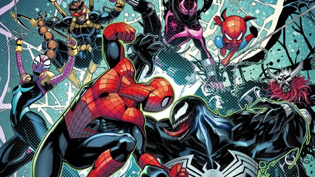 Ragni e simbionti si scontrano in "Spider-Verse vs. Venomverse"