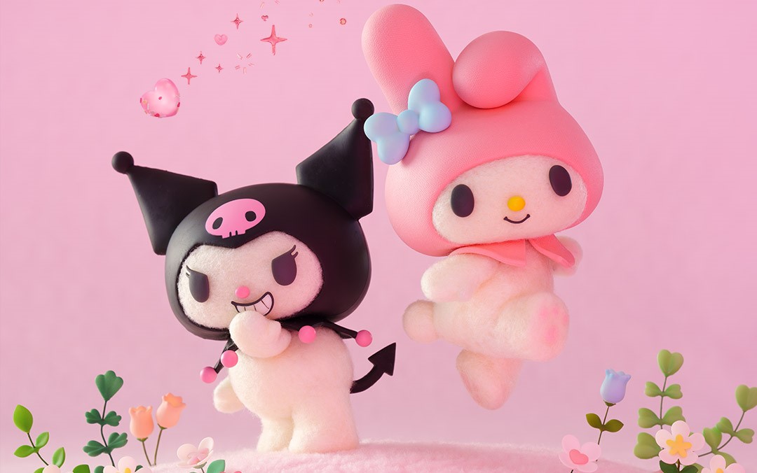 "My Melody & Kuromi" - La nuova serie in stop-motion è in arrivo su Netflix