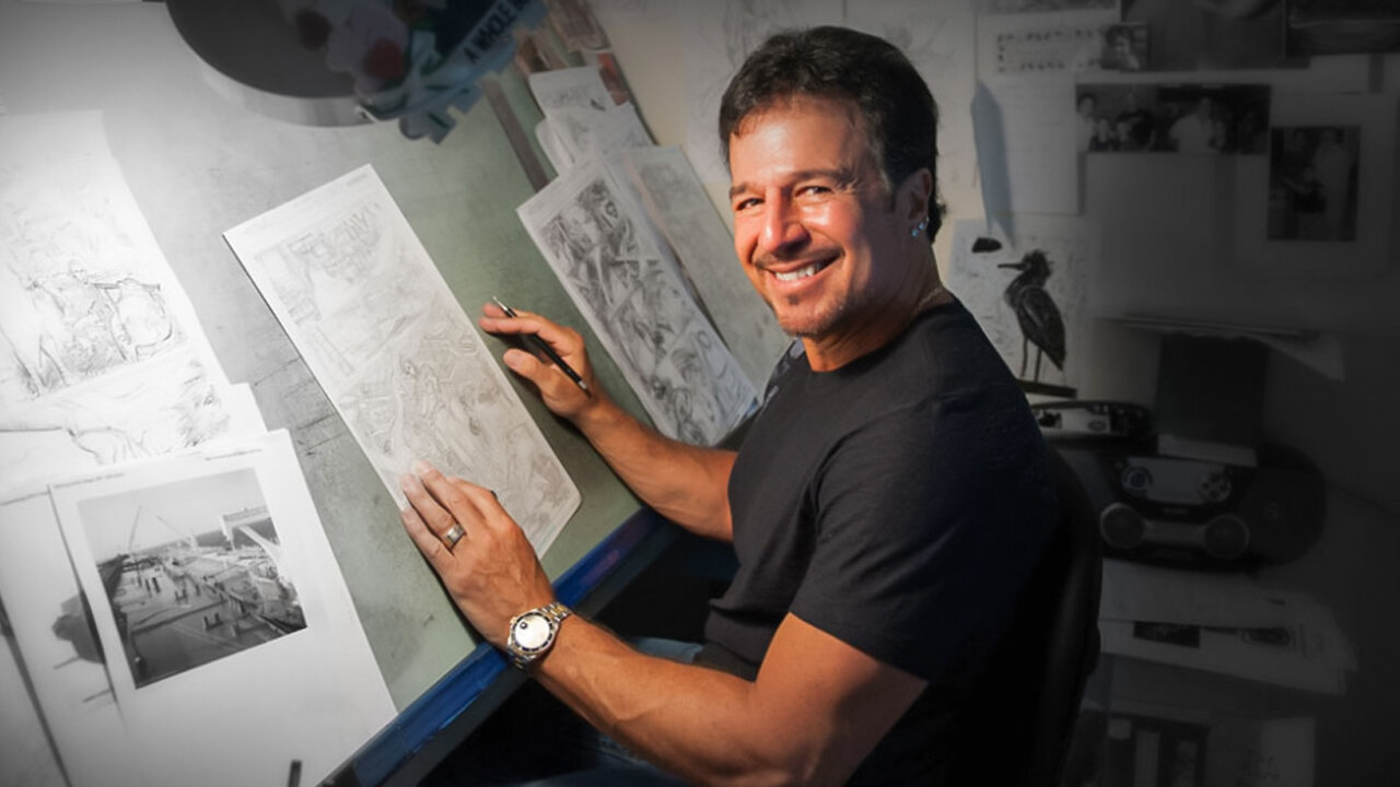 John Romita Jr. a Roma per il firmacopie di Hollywood Horror Stories