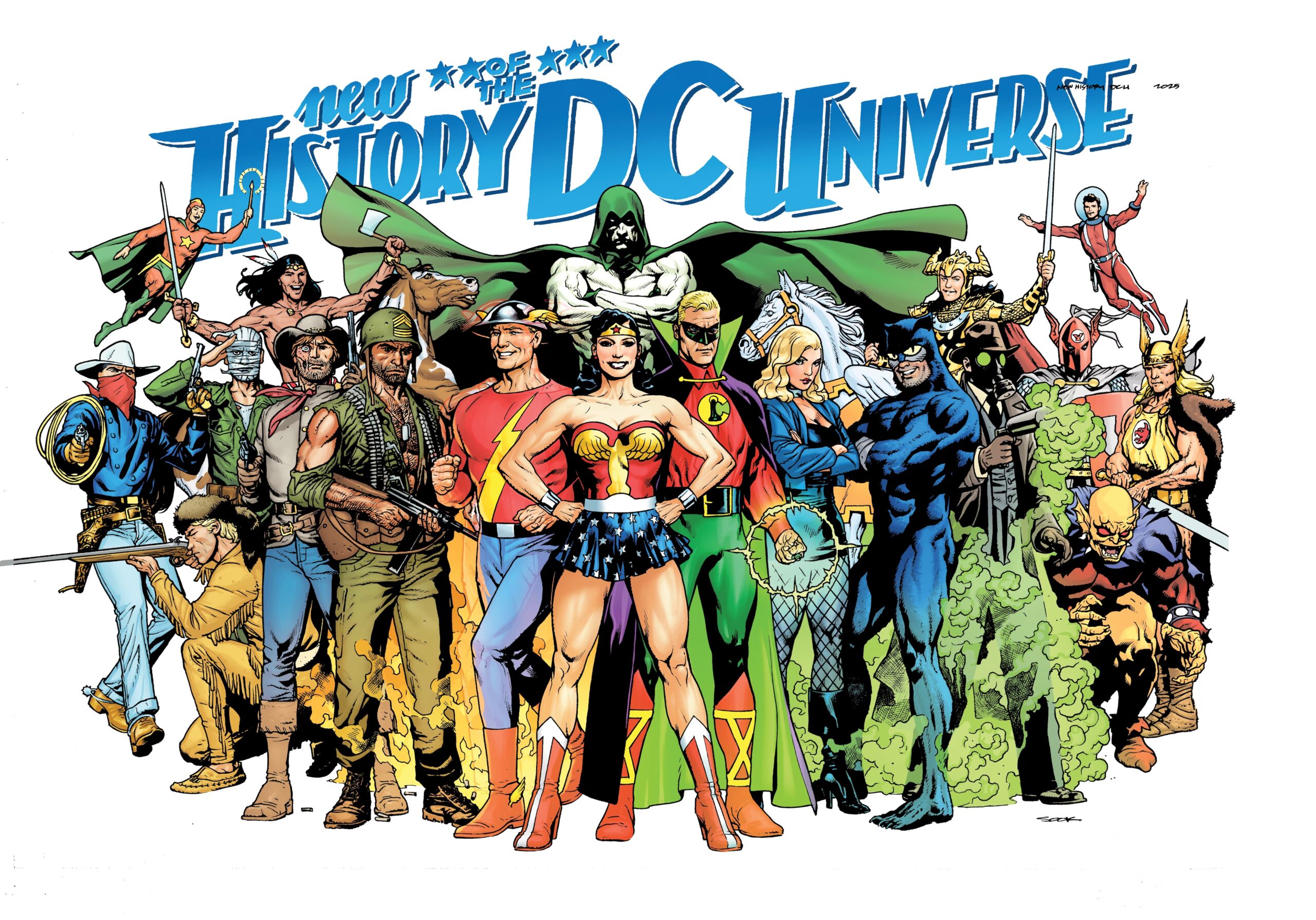 New History of the DC Universe - Ecco la nuova 'mini' che rinarrerà le origini della DC