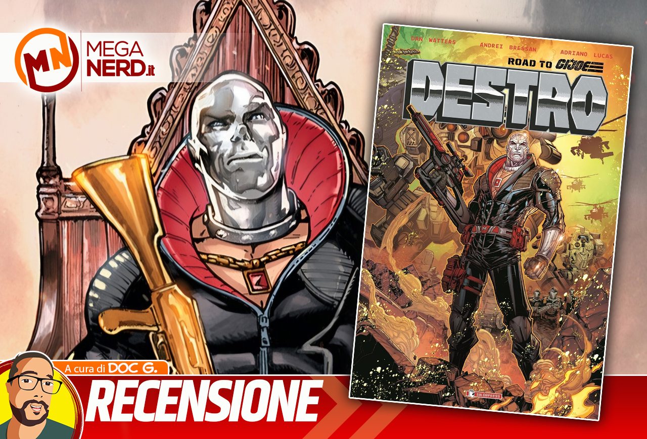 Road to G.I. JOE: Destro - Nulla può fermare il 'Man of War' dell'Energon Universe